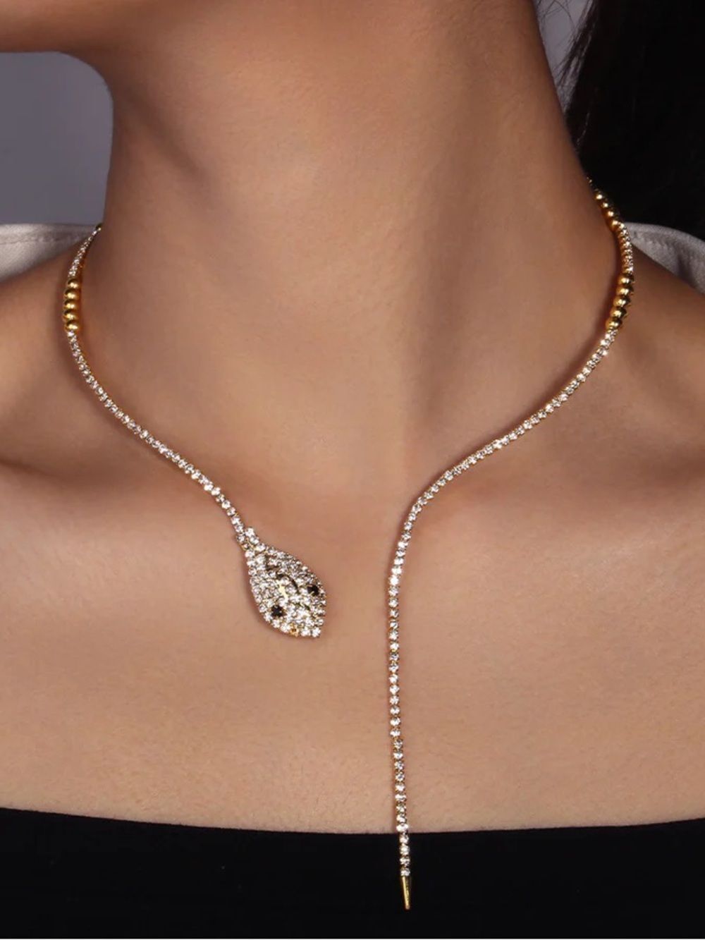 Snake necklace N2142